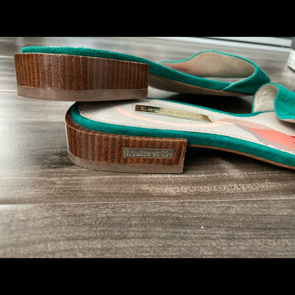 Louise et Cie suede open-toe slide - Picture 4 of 4